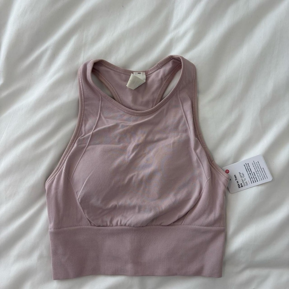 Lululemon Athletica Light Purple Sports Bra